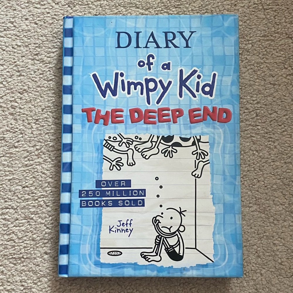 📕3 for $19 or 4 for $25 Diary of a Wimpy Kid’s The Deep End Book #15 Hard Cover